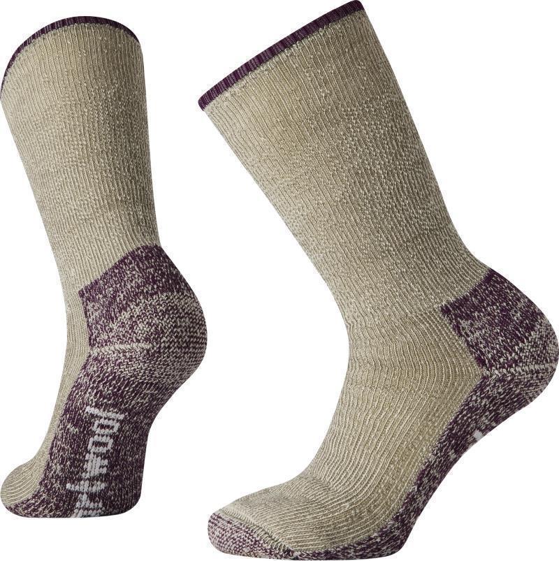 Mountaineer Classic Edition Maximum Cushion Crew Socks - Womens - Taupe 1
