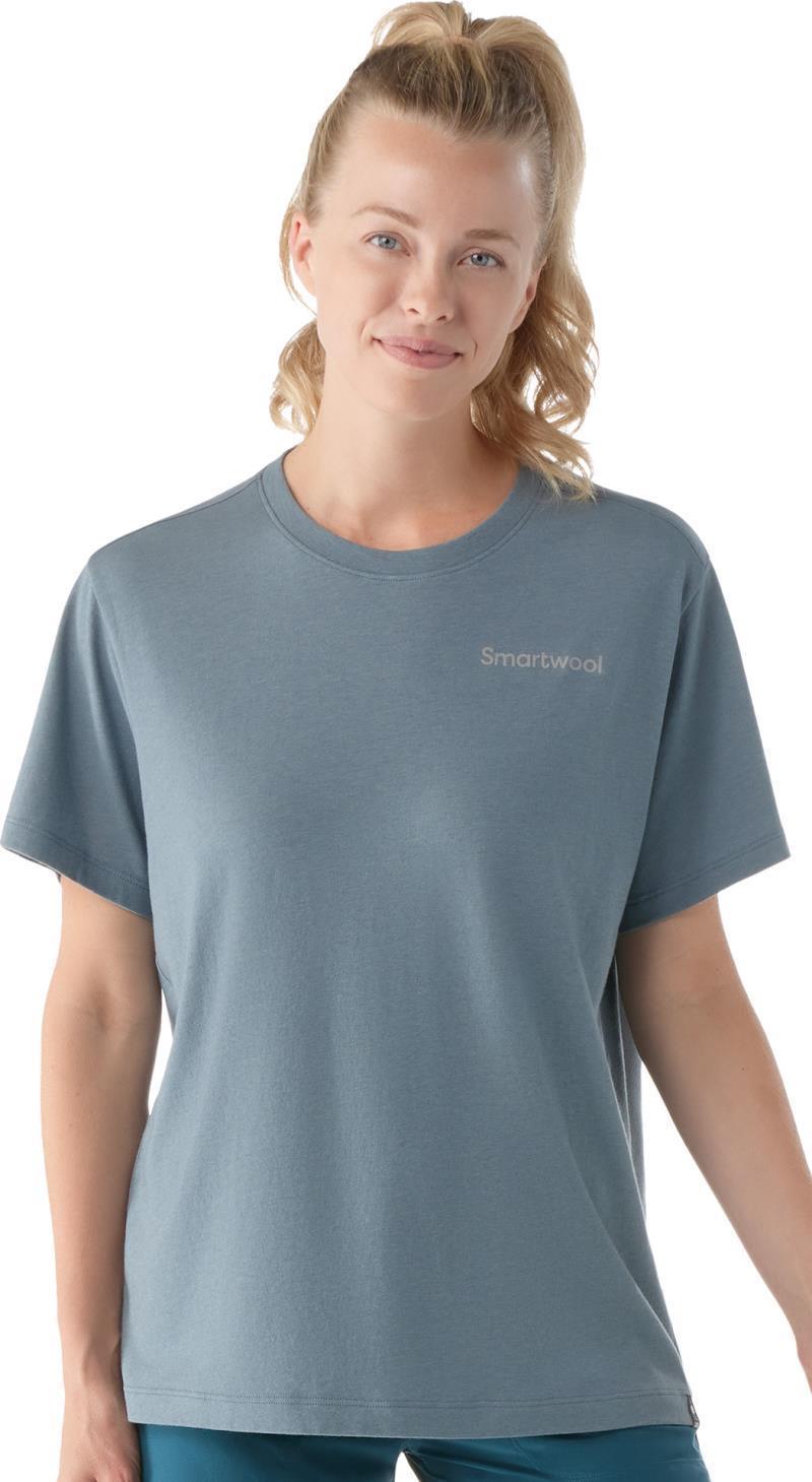 Nature`s Vibes Graphic SS Tee - Unisex - Pewter Blue 3