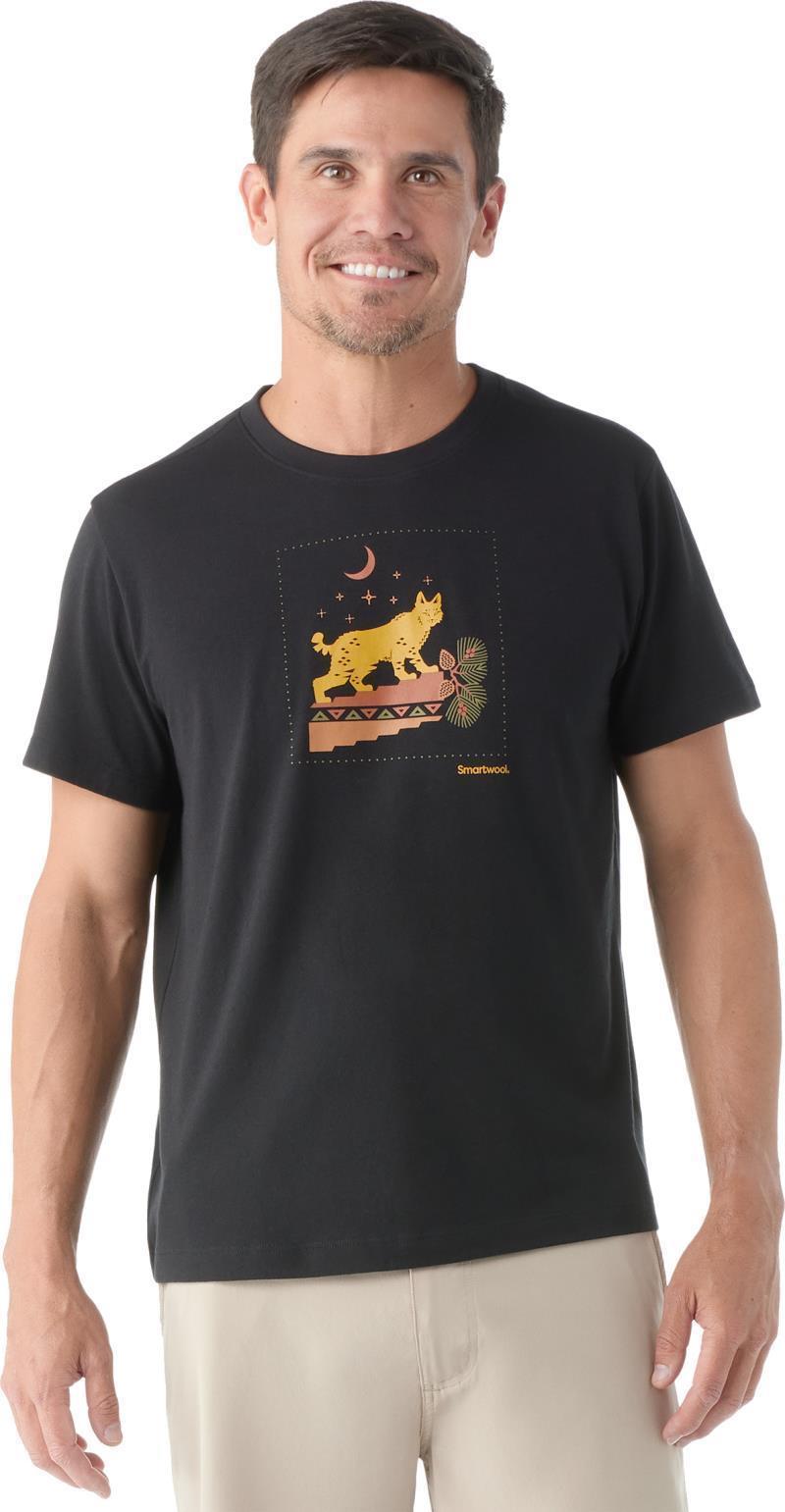 Nightfall in the Forest Graphic SS Tee - Unisex - Black 3