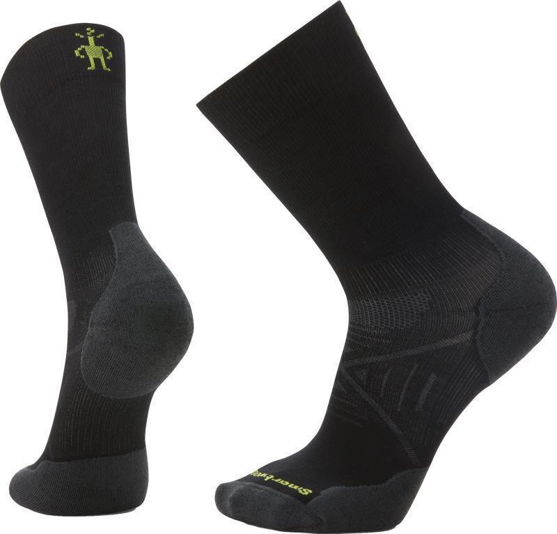 Nordic Targeted Cushion Crew Socks - Mens - Black 1