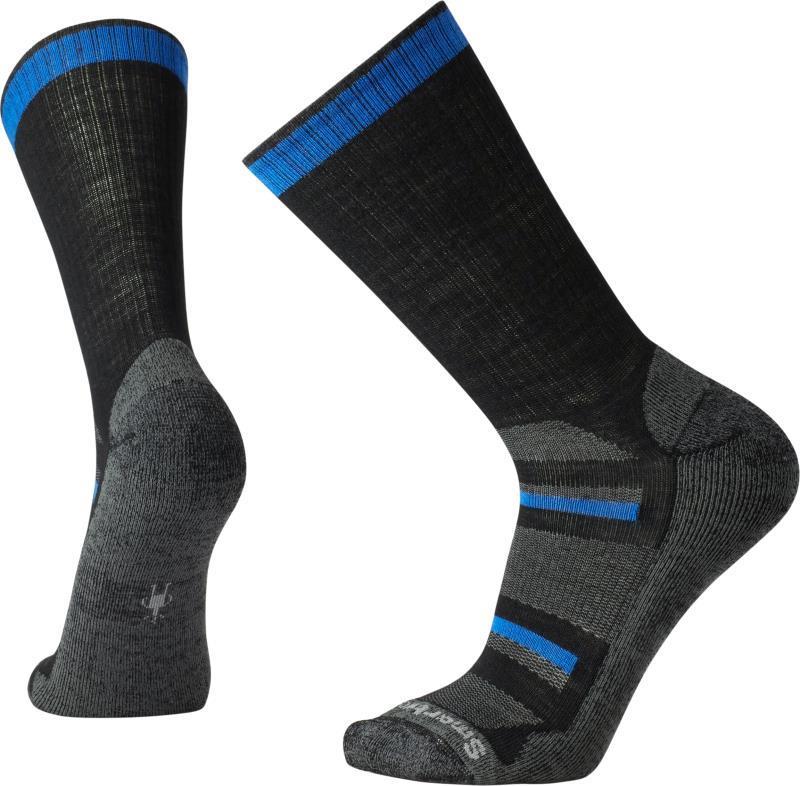 Outdoor Advanced Light Cushion Crew Socks - Mens - Black 1
