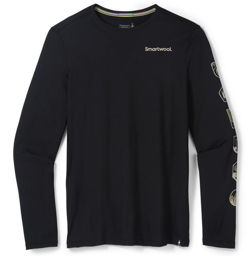 Patches LS Graphic Tee - Mens - Black 1