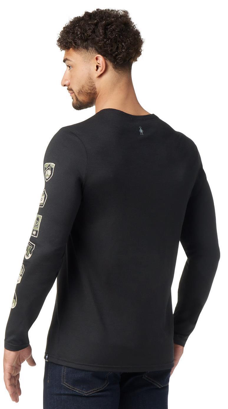 Patches LS Graphic Tee - Mens - Black 3
