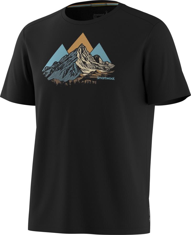 Peak Bagger Active SS Graphic Tee - Unisex - black 1