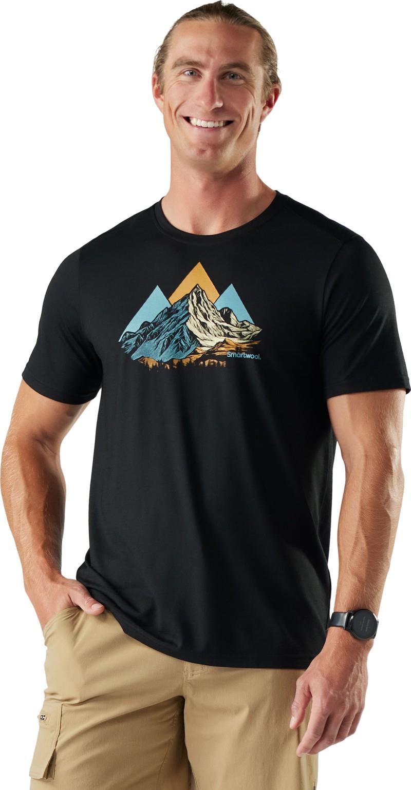 Peak Bagger Active SS Graphic Tee - Unisex - black 1