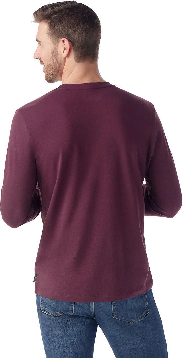 Perfect Crew LS Tee - Mens - Eggplant 3