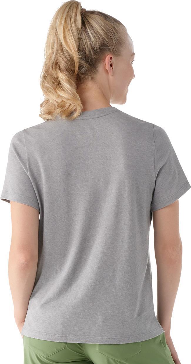 Perfect Crew SS Tee - Womens - Light Gray Heather 2