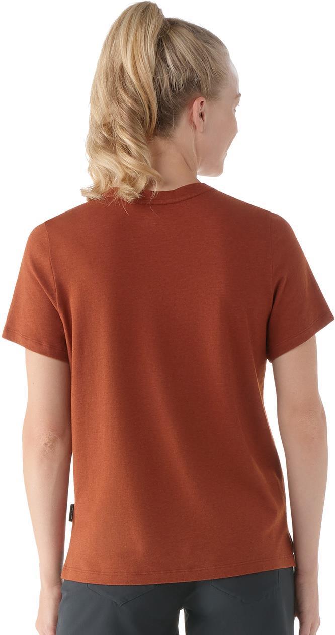 Perfect Crew SS Tee - Womens - Pecan Brown 2