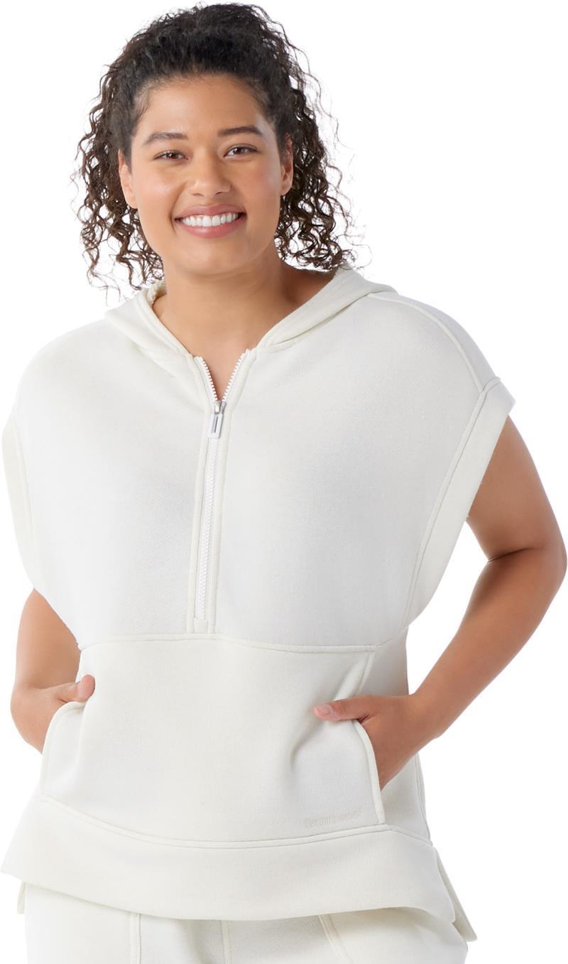 Recycled Terry SS Hoodie Sweatshirt - Womens - almond 1