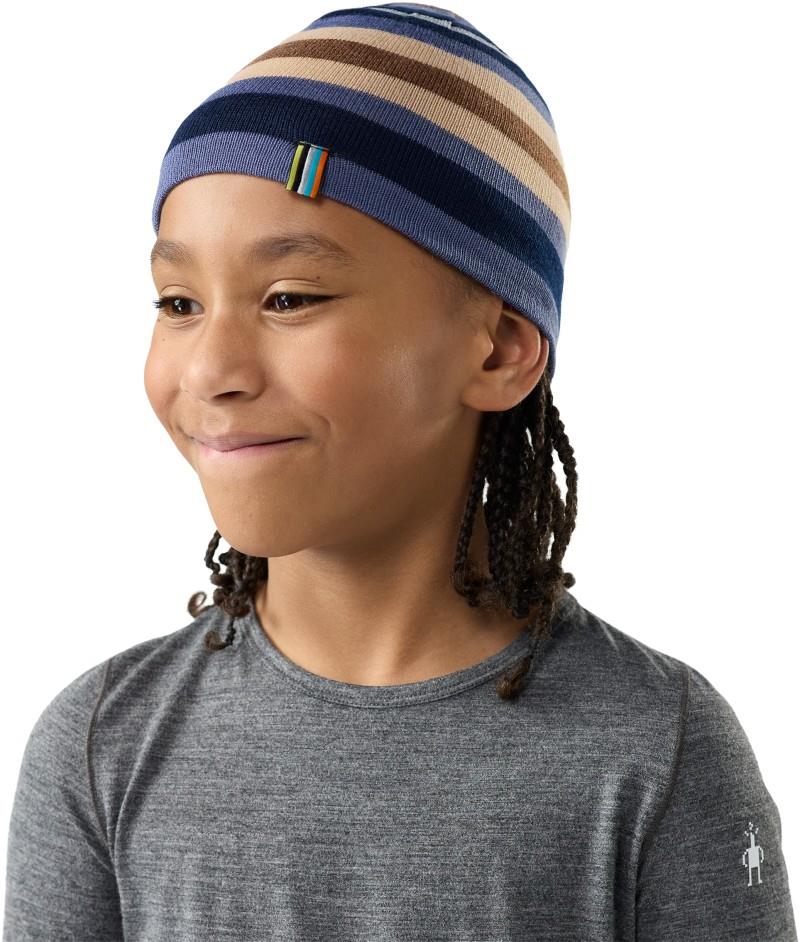Reversible Art Beanie - Kids - nightfall blue 1