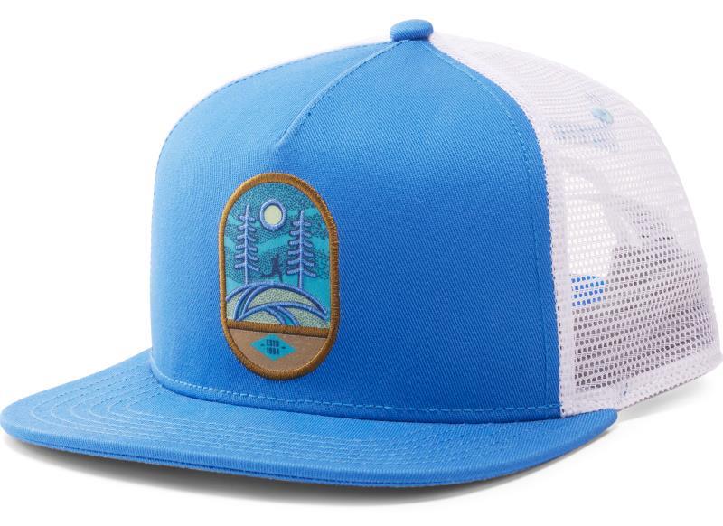 Rolling Trail Trucker Hat - Laguna Blue 1