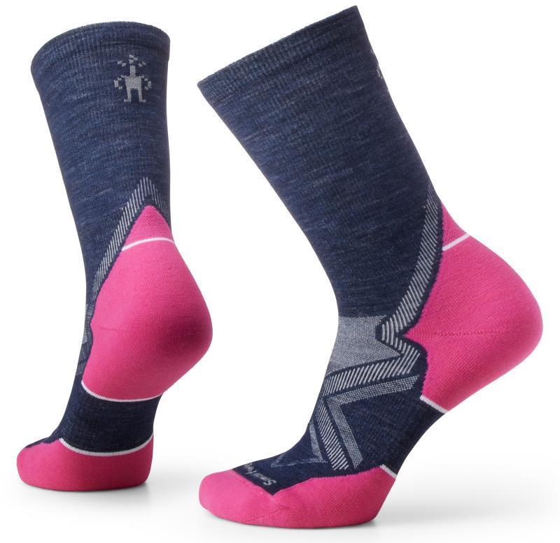 Run Cold Weather Targeted Cushion Crew Socks - Womens - Deep Navy 1