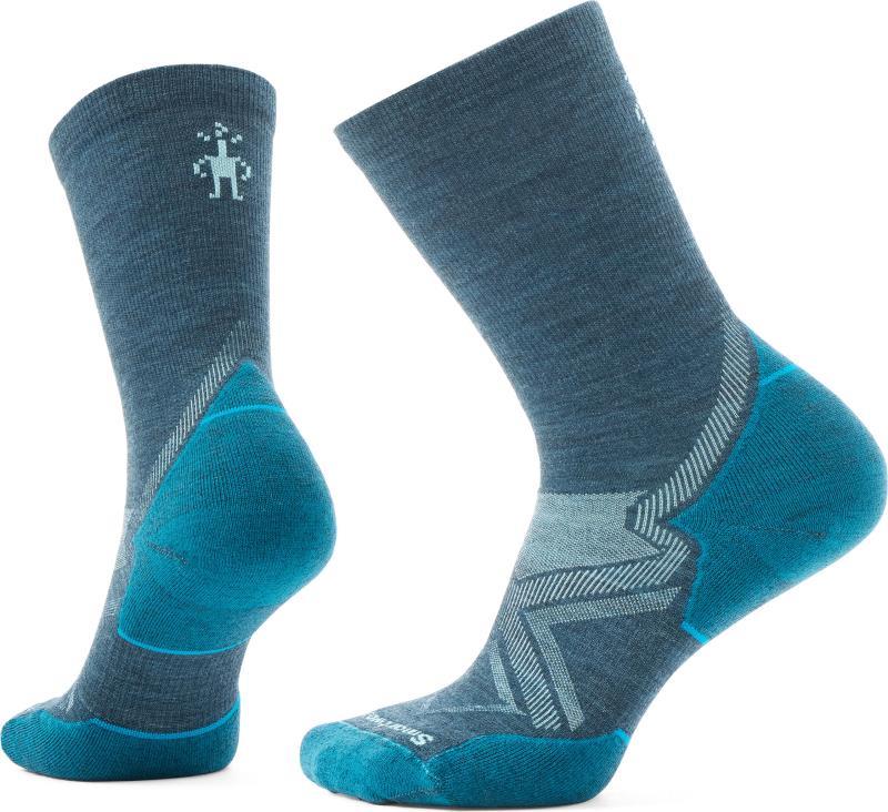 Run Cold Weather Targeted Cushion Crew Socks - Womens - Twilight Blue 1