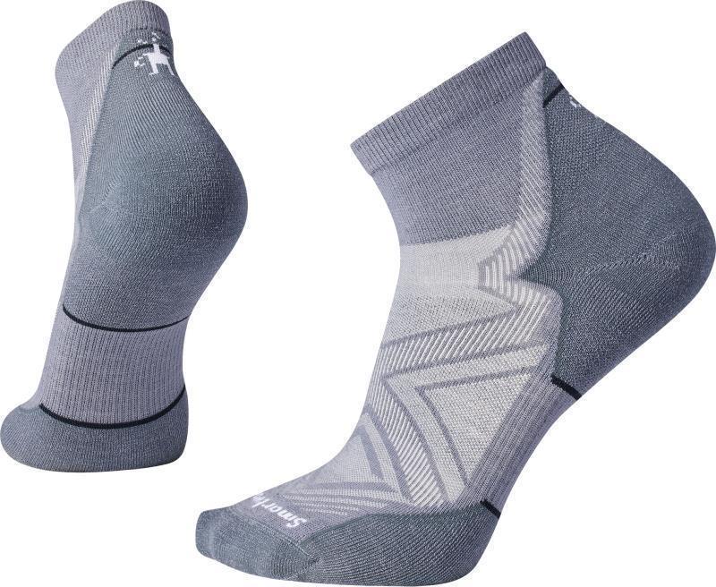 Run Targeted Cushion Ankle Socks - Mens - Graphite 1
