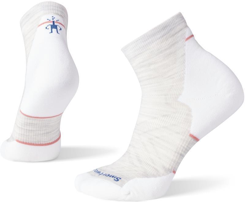 Run Targeted Cushion Ankle Socks - Womens - Ash 1
