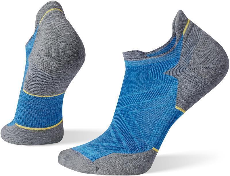 Run Targeted Cushion Low Ankle Socks - Mens - Neptune Blue 1