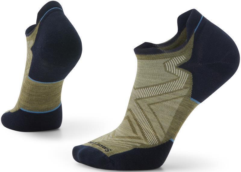 Run Targeted Cushion Low Ankle Socks - Mens - Winter Moss 1