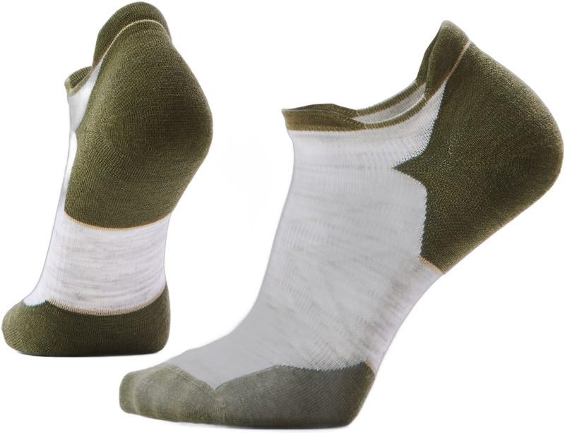 Run Targeted Cushion Low Ankle Socks - Mens - ash / winter moss 1