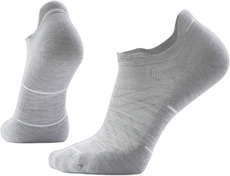 Run Targeted Cushion Low Ankle Socks - Mens - light gray 1