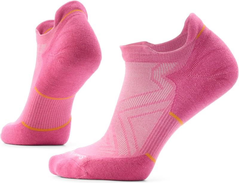 Run Targeted Cushion Low Ankle Socks - Womens - garden pink 1
