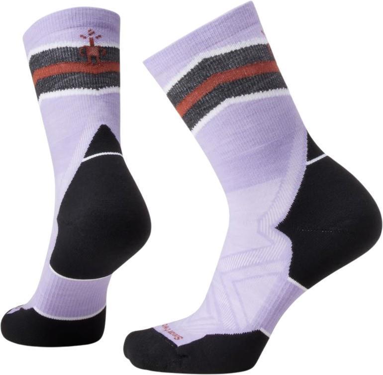 Run Targeted Cushion Mid Crew Socks - Womens - ultra violet 1