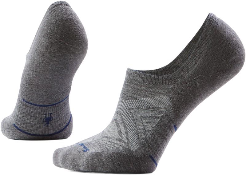 Run Targeted Cushion No Show Socks - Unisex - medium gray 1