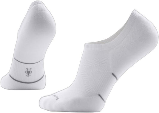 Run Targeted Cushion No Show Socks - Unisex - white 1