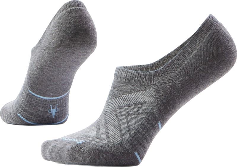 Run Targeted Cushion No Show Socks - Womens - medium gray 1