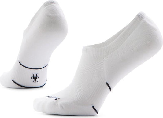 Run Targeted Cushion No Show Socks - Womens - white 1