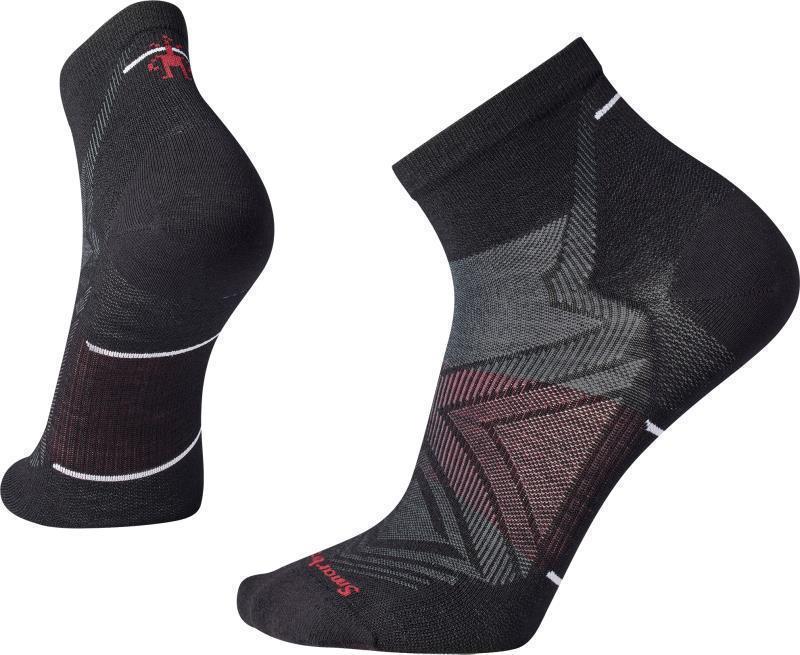 Run Zero Cushion Ankle Socks - Mens - Black 1