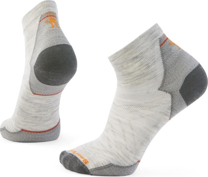 Run Zero Cushion Ankle Socks - Mens - ash 1