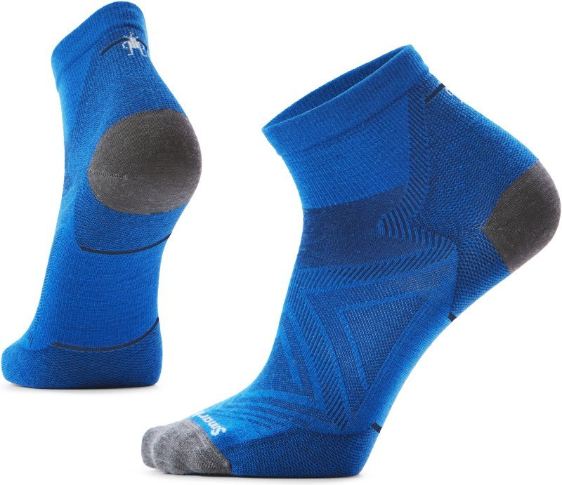 Run Zero Cushion Ankle Socks - Mens - laguna blue / deep navy 1