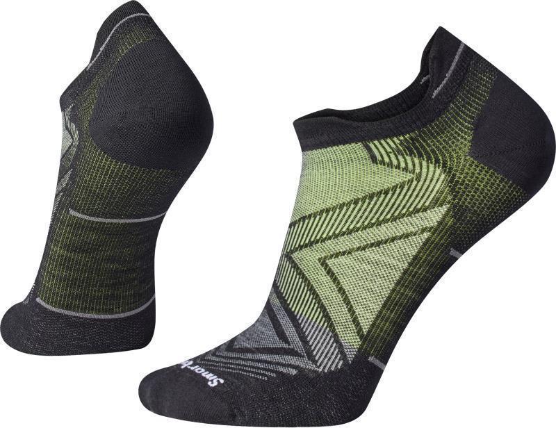 Run Zero Cushion Low Ankle Socks - Mens - Black 1