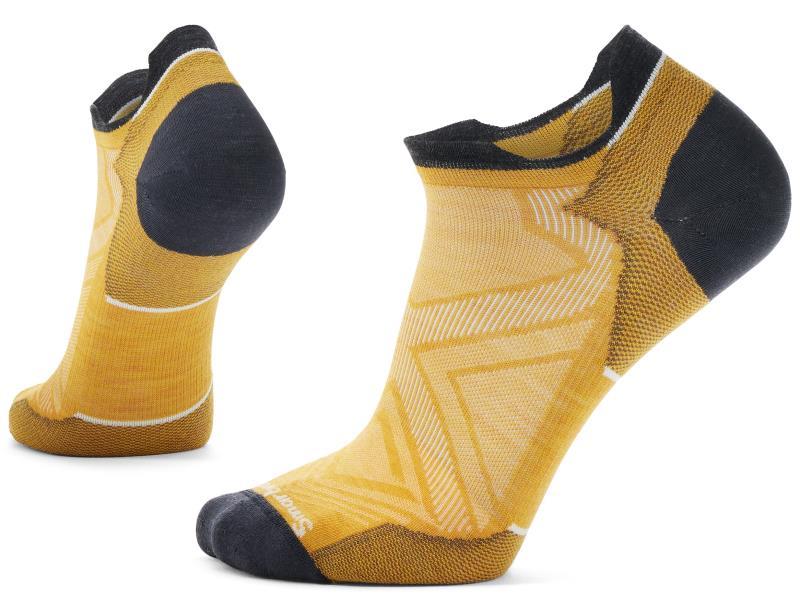 Run Zero Cushion Low Ankle Socks - Mens - Honey Gold 1
