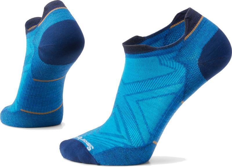 Run Zero Cushion Low Ankle Socks - Mens - Laguna Blue 1