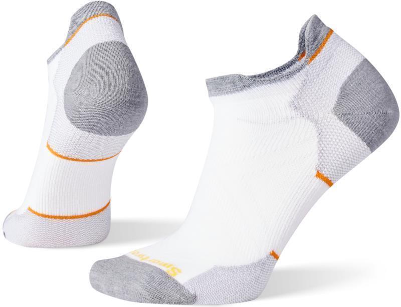 Run Zero Cushion Low Ankle Socks - Womens - White 1