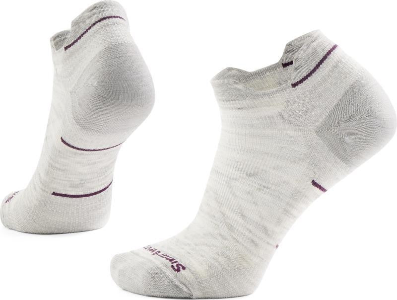 Run Zero Cushion Low Ankle Socks - Womens - ash 1