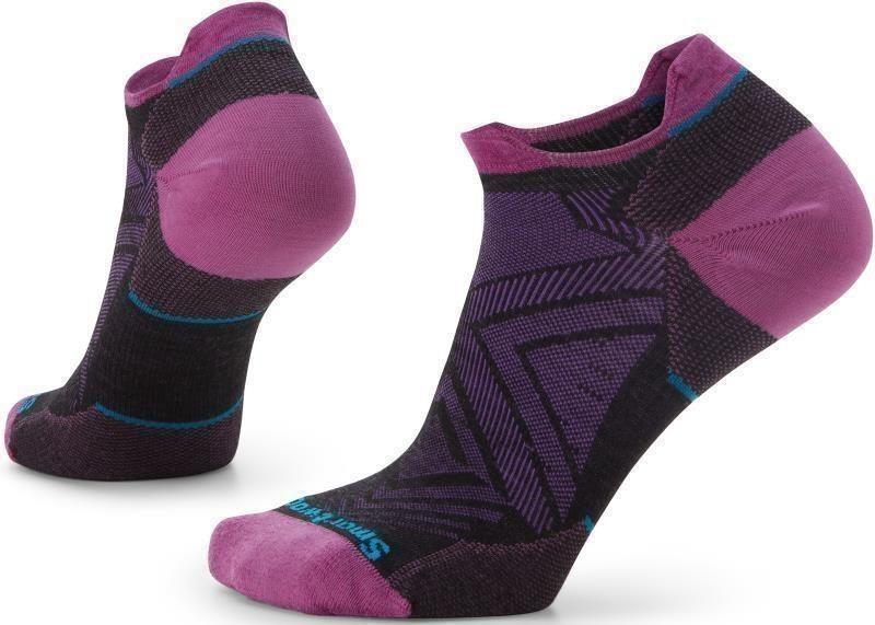 Run Zero Cushion Low Ankle Socks - Womens - charcoal 1