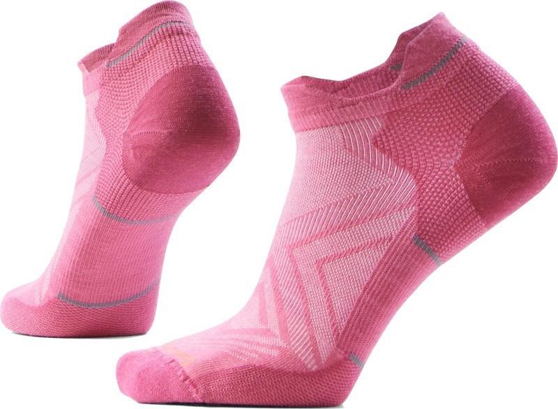 Run Zero Cushion Low Ankle Socks - Womens - garden pink 1