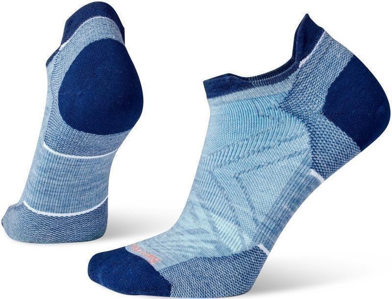 Run Zero Cushion Low Ankle Socks - Womens - mist blue 1