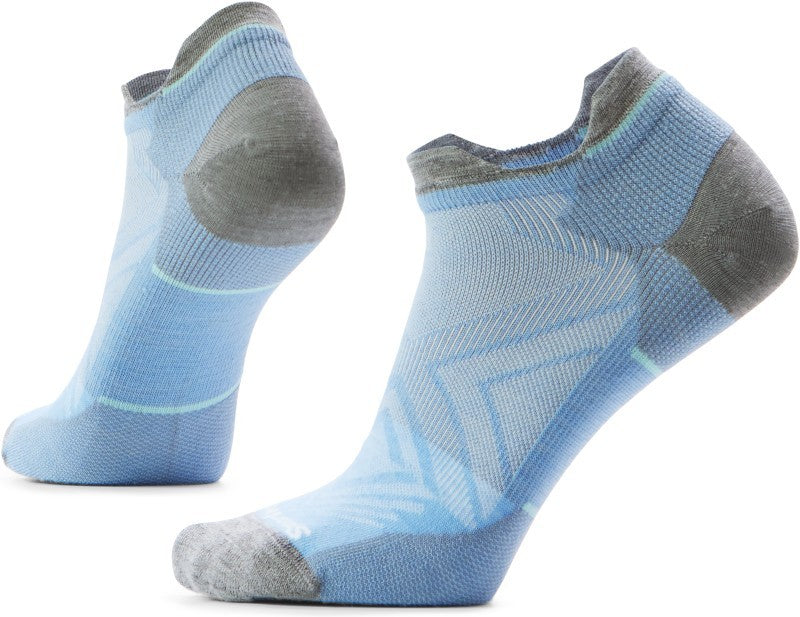 Run Zero Cushion Low Ankle Socks - Womens - serene blue 1