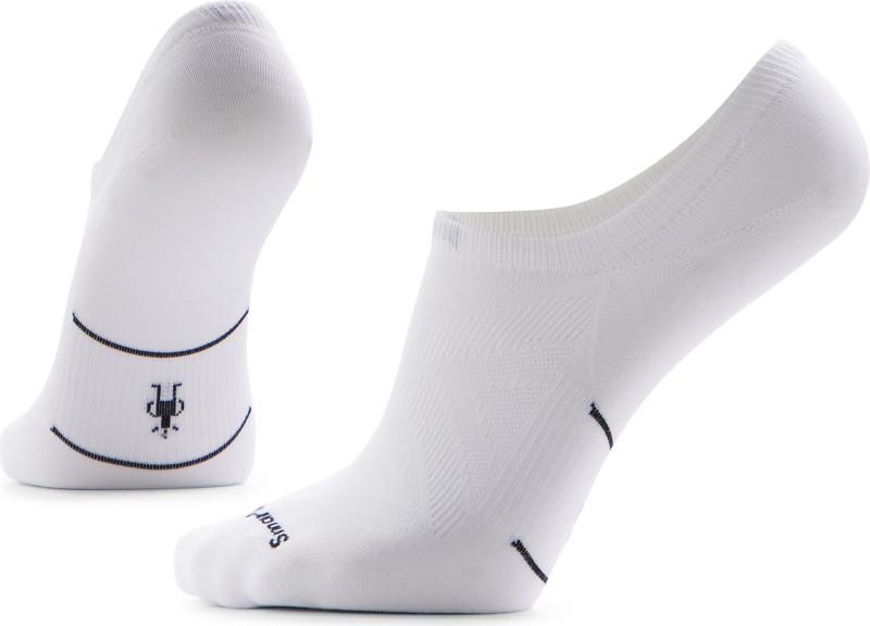 Run Zero Cushion No Show Socks - Unisex - white 1