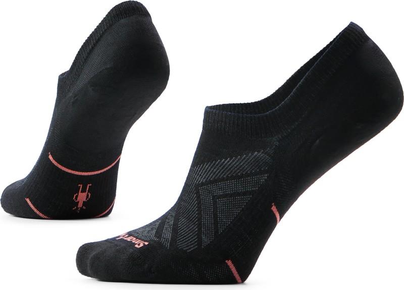 Run Zero Cushion No Show Socks - Womens - black 1