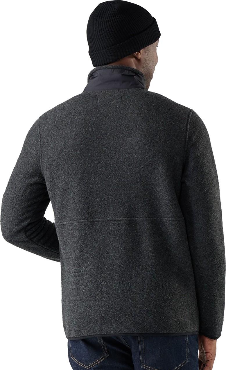 Second Cut Fleece 1/2 Zip - Mens - charcoal 1