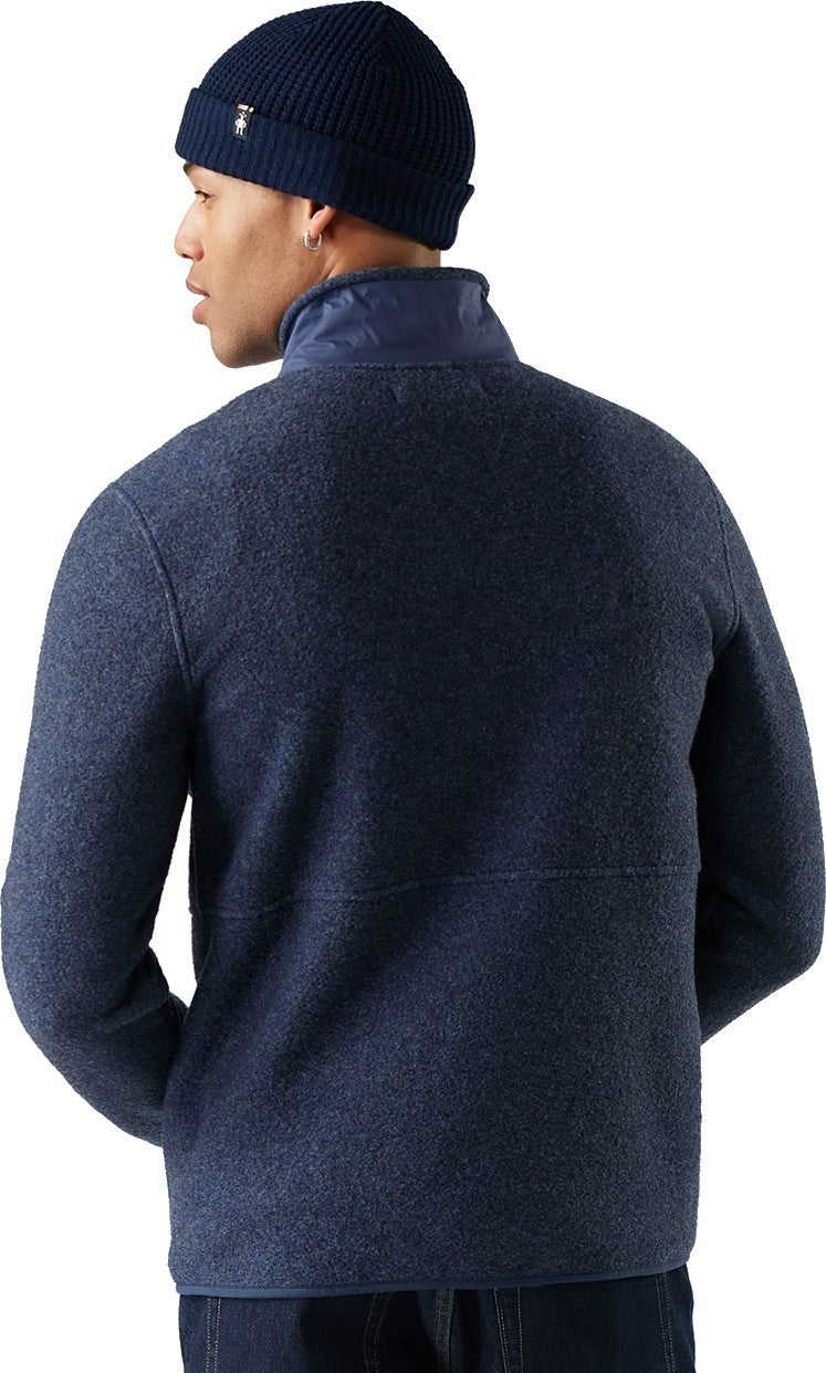Second Cut Fleece Jacket - Mens - deep navy 1