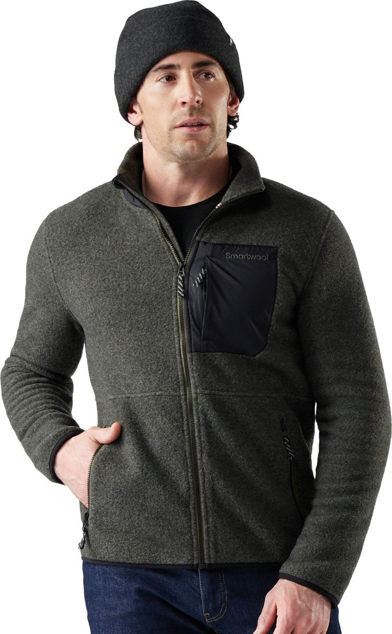 Second Cut Fleece Jacket - Mens - winter moss 1