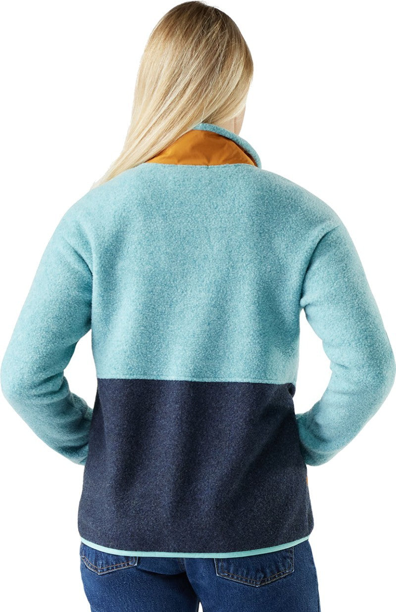 Second Cut Fleece Jacket - Womens - pacific blue 1