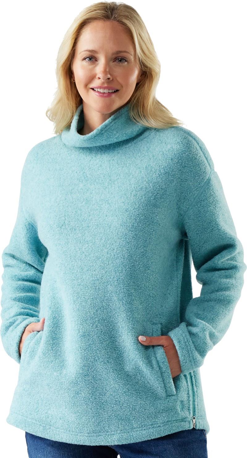 Second Cut Fleece Pullover - Womens - pacific blue 1