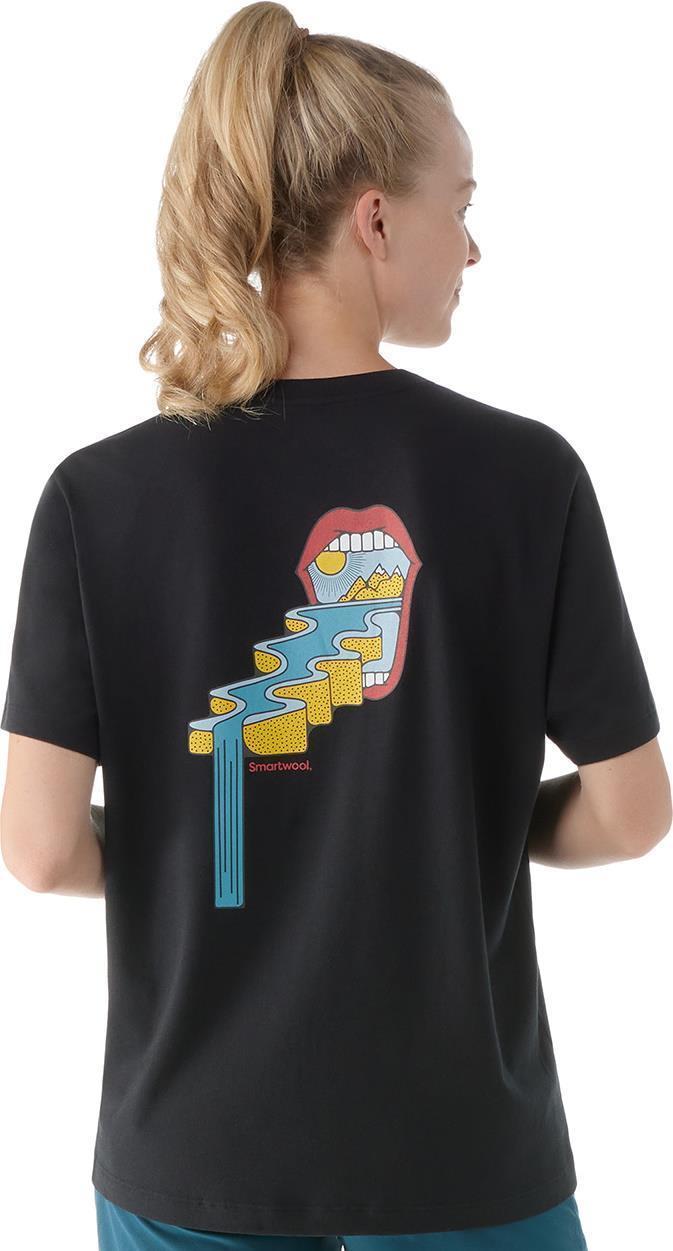 Serotonin River Graphic SS Tee - Unisex - Black 2