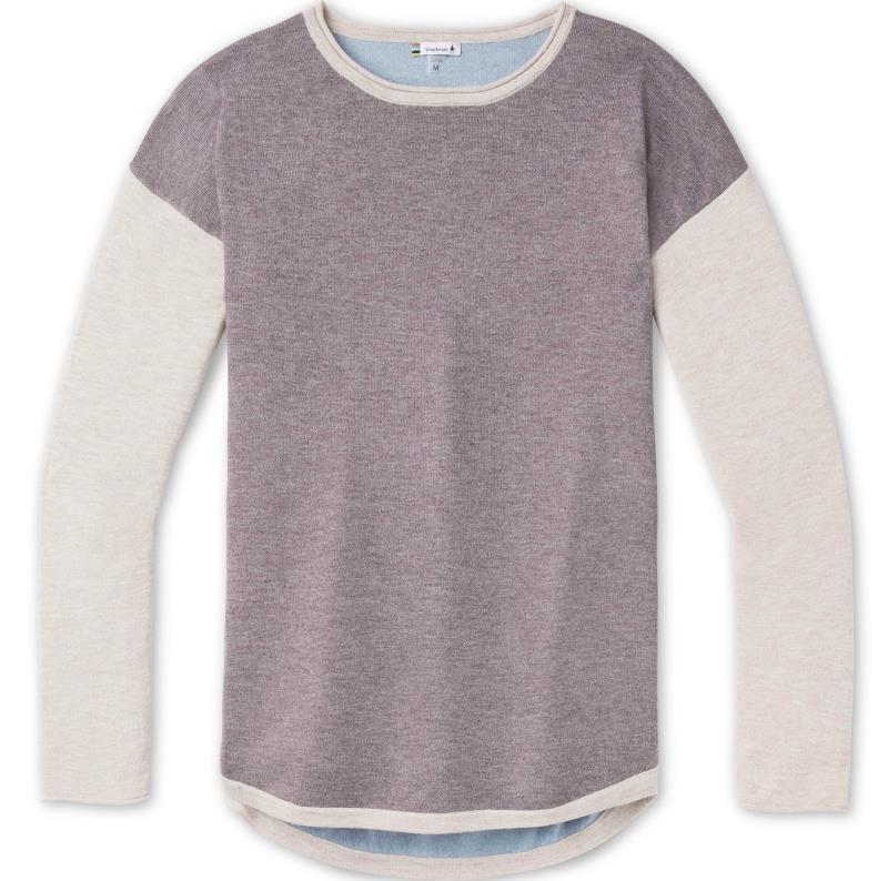 Shadow Pine Colorblock Sweater - Womens - Sparrow Heather 1